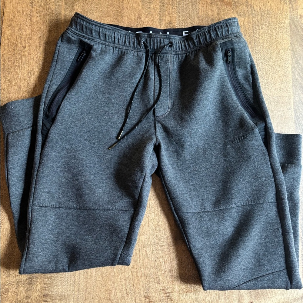 American Eagle Men's Gray Jogger Pants - LT